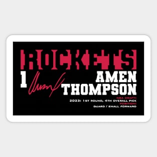 Thompson - Rockets Magnet